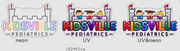 Kidsville Pediatrics - 100x63cm (40inch) - with UV Print - Free dimmer and delivery × 1