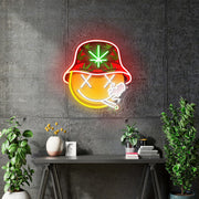 Custom Neon - Dope Snack Neon  - White | Red | Green | Yellow neon - 15 x 13 inch - indoor Signs