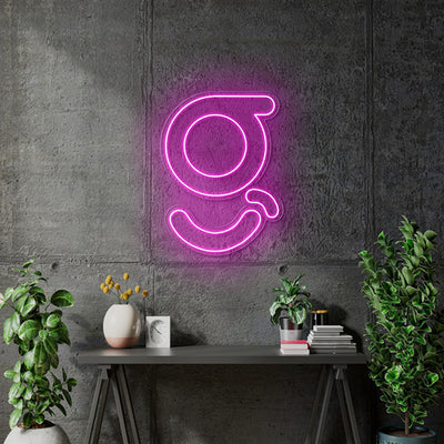 Custom neon - G - Pink - 60cm x44cm  - incl Shipping and 2yrs Warranty