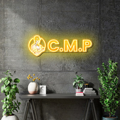 Custom Neon - C.M.P - 36x 12inch - Remote dimmer and Delivery