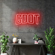 Custom Neon - GDOT - RED NEON - 60x28cm - indoor Sign