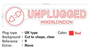 Custom neon - for Mixer London - RED  2 units - incl Shipping and 2yrs Warranty - before 2nd July