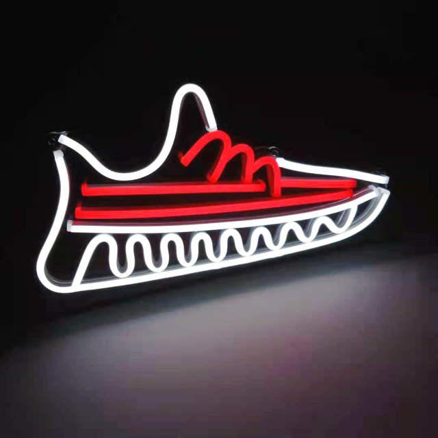 Home decoration Shoes Neon sign Boy's Birthday gift Sneaker Neon Light ...